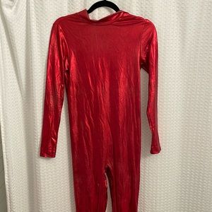 Red Metallic Jumpsuit or Britney Toxic Costume